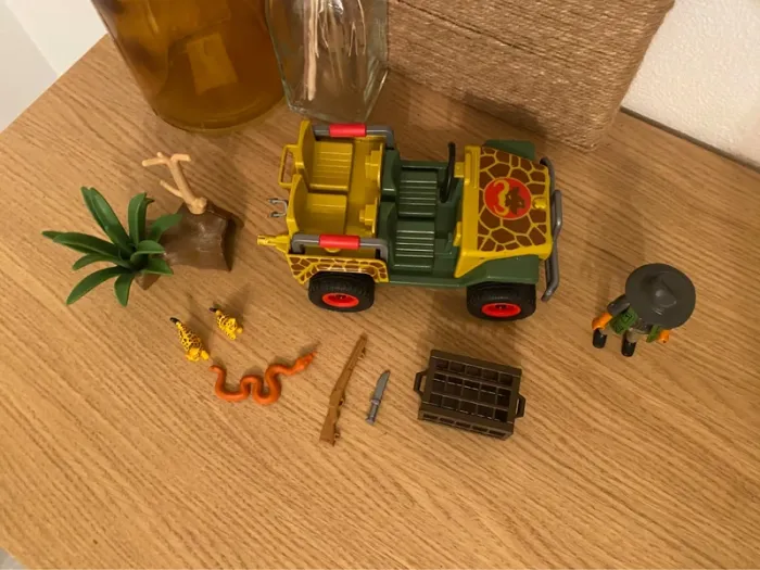 Voiture explorateurs et bébés guépards Playmobil - photo numéro 2