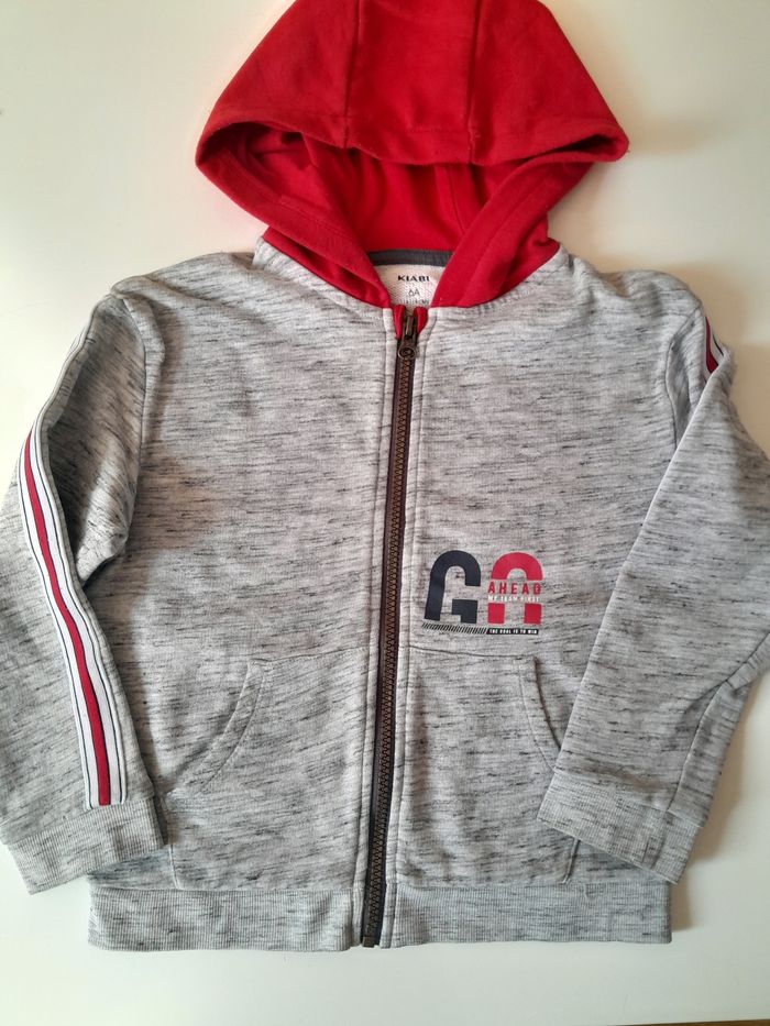 Gilet zippe 6 ans