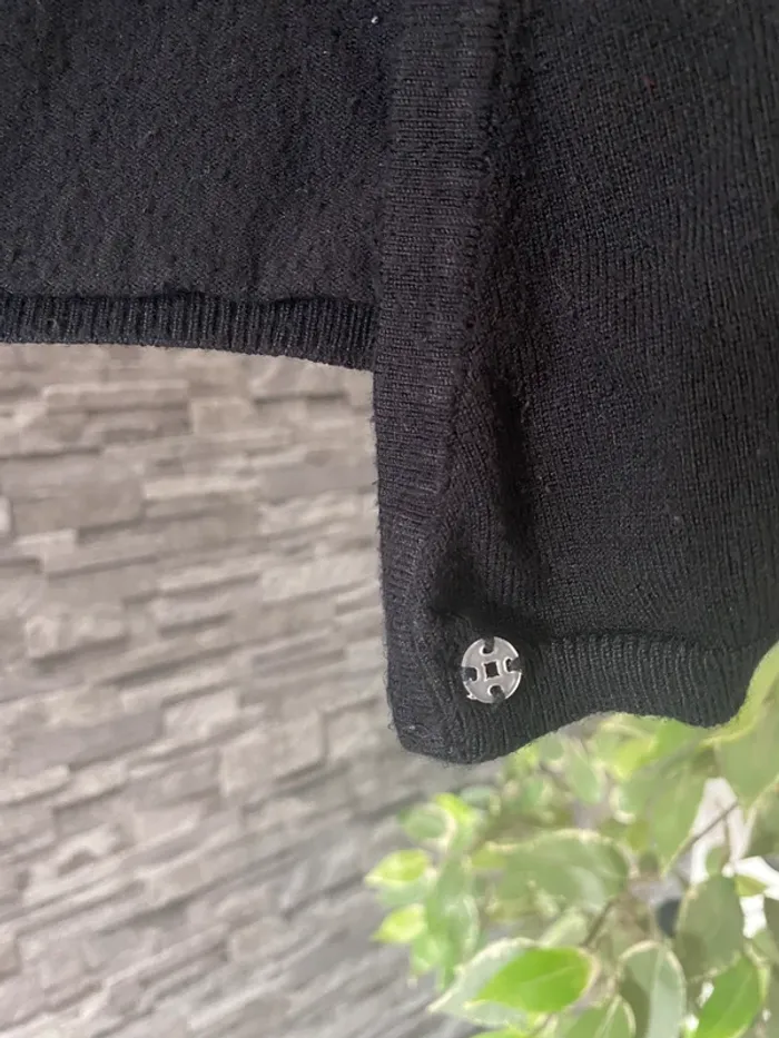 🖤🤍Beau petit boléro noir léger – Taille 6 mois 🖤🤍 - photo numéro 3