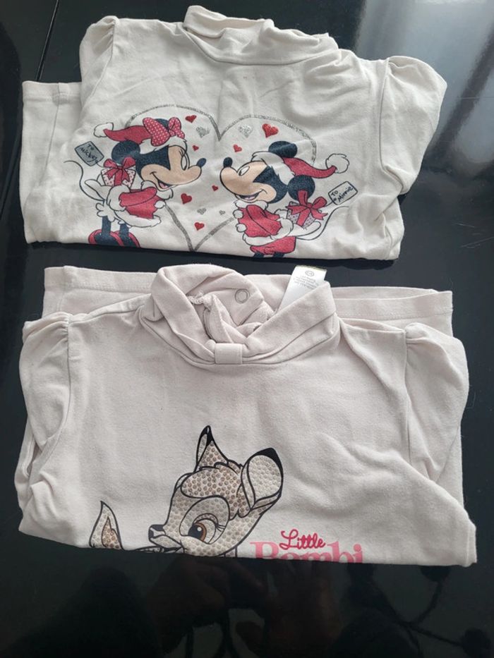 Lot de 2 sous pulls c&a 2 ans