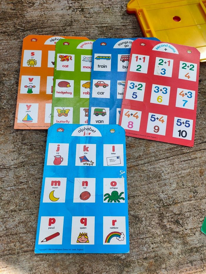 Jeu bilingue vintage Chut j'apprends - Ma petite école - photo numéro 5
