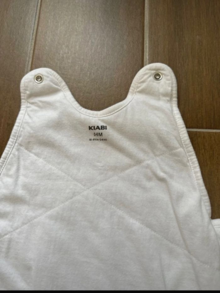 Gigoteuse blanche Kiabi 0-6 mois - photo numéro 4