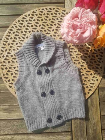Gilet Sans manche Taille 3 mois