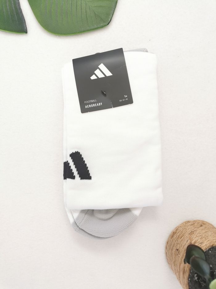 Chaussettes blanches Football Milano 23 Adidas Pointure 43/45