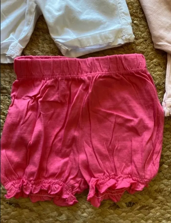 shorts bebe fille 6/9 mois - photo numéro 2
