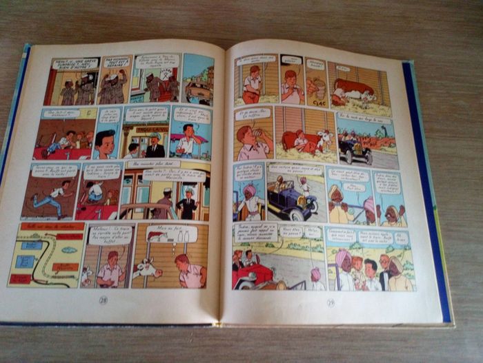 Les 4as et la vache sacrée EO avec Tintin - photo numéro 5
