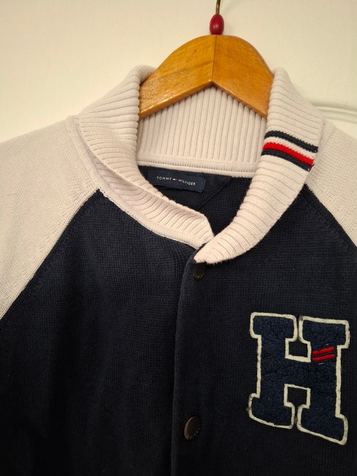 Gilet style teddy tommy hilfiger taille 12 ans - photo numéro 4