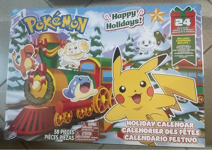 Calendrier de l’avent Pokémon