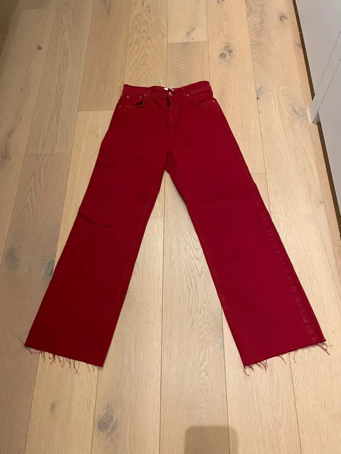 Jeans Zara neuf Bordeaux 38