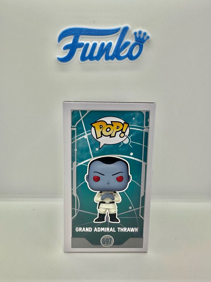 Funko Pop Star Wars Grand Admiral Thrawn 697 Diamond SDCC 3K Pcs - photo numéro 4