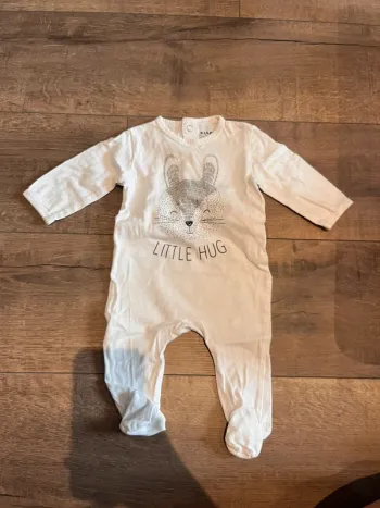 Pyjama léger lapin 3 mois