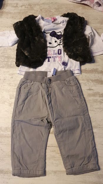 Ensemble 3 pieces 12 mois
