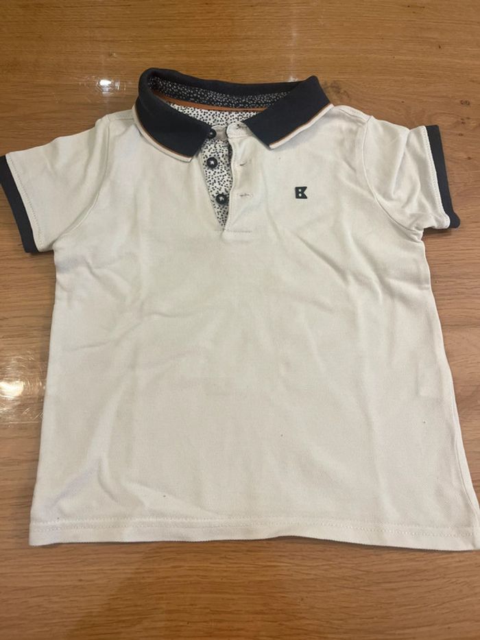 Polo manches courtes okaidi taille 4 ans