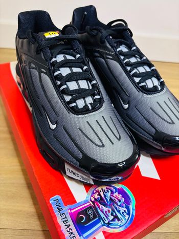 Nike Air Max Plus 3 III Black Grey Wolf  Taille 39