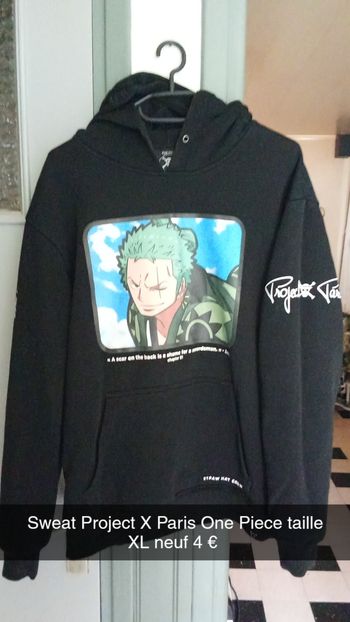 Sweat project X paris one piece