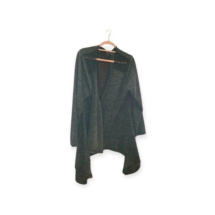 Gilet léger gris chiné