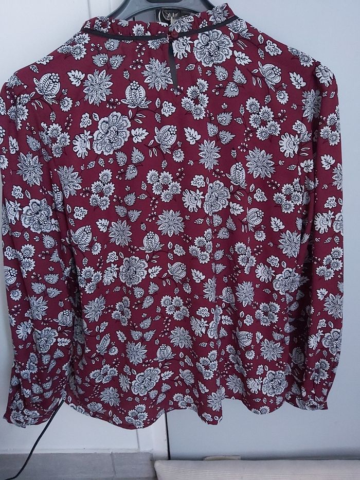 Chemisier blouse  Bordeaux - photo numéro 2