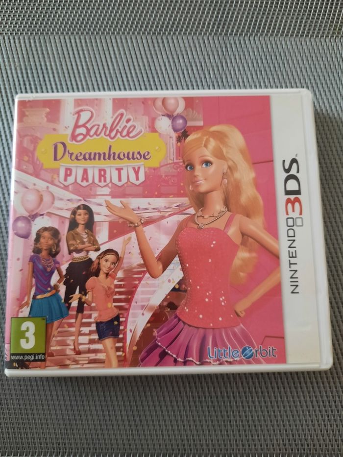 Jeu barbie dreamhouse party Nintendo 3ds