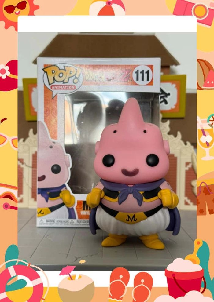 Funko pop majin bu 111 en boite dragon ball z - photo numéro 4