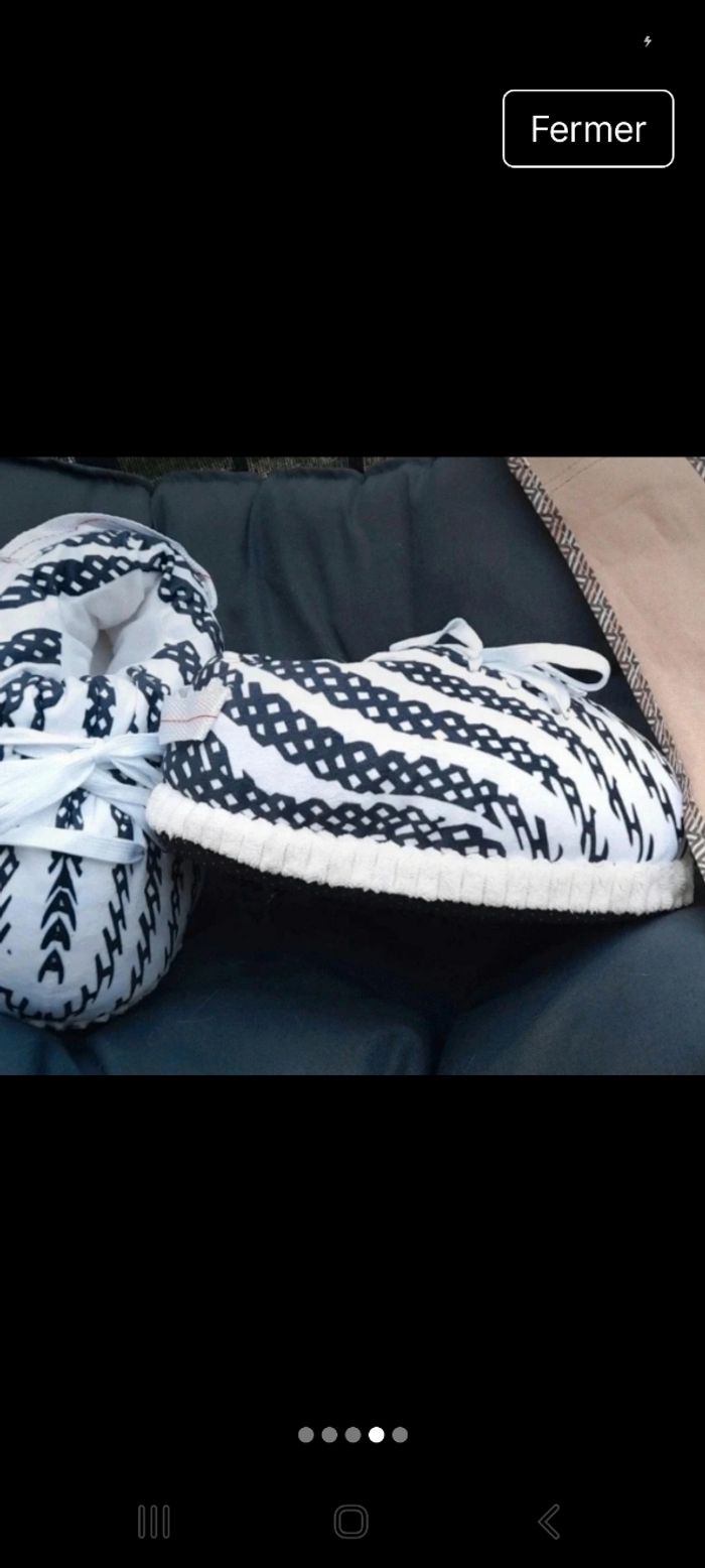 Chaussons suédois forme baskets de chez BNND