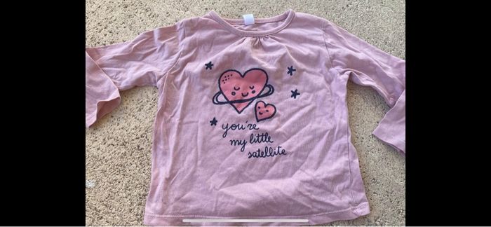 Tee shirt manches longues tex baby