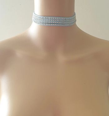 🩷 Tour de cou avec strass #emyfleury_bijoux