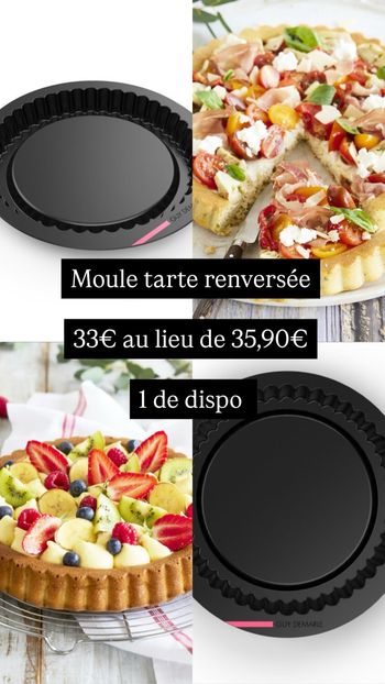 Moule tarte renversée Guy Demarle