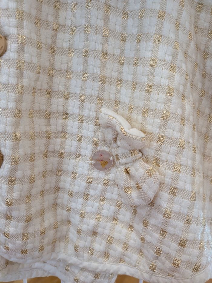 Poncho blanc or sergent major - photo numéro 4