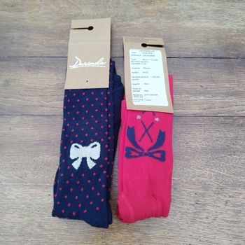 2 paires de collants pour Noël