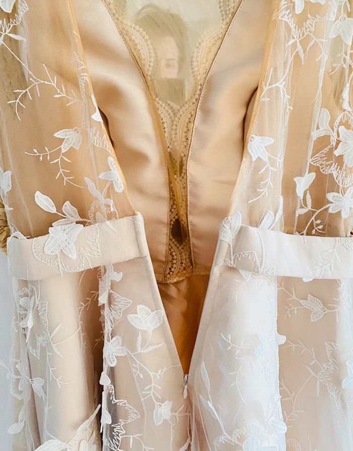 Robe de cérémonie taille L comme neuve - photo numéro 8