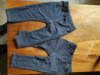Jeggings identiques 18 mois