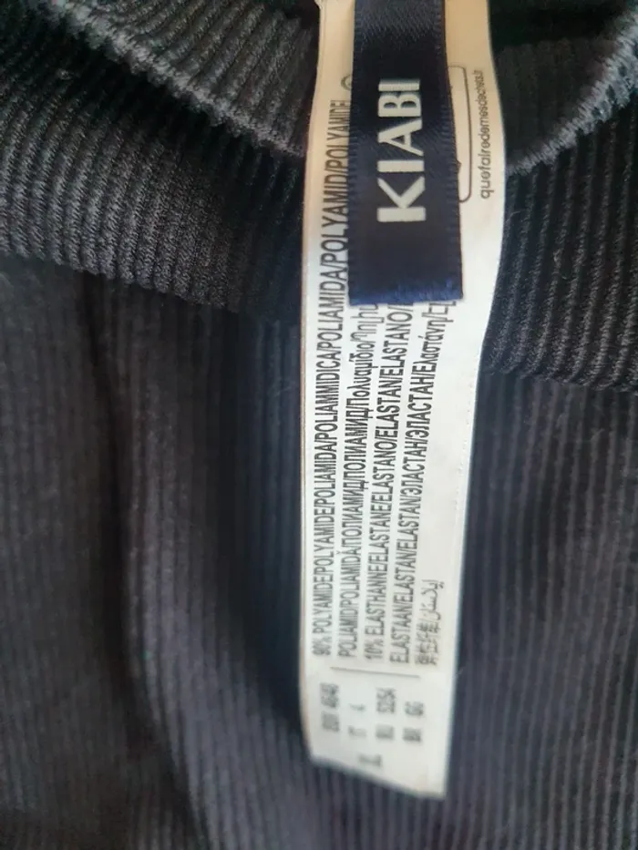 Tanga maille côtes XL 46/48 - photo numéro 2