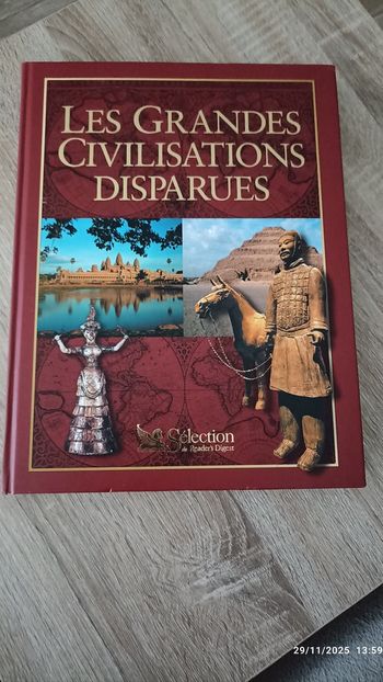 Livre "Les grandes civilisations disparues"