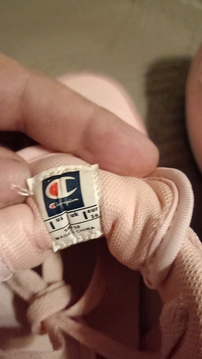 baskets Champion pour fille en taille 36 - photo numéro 5