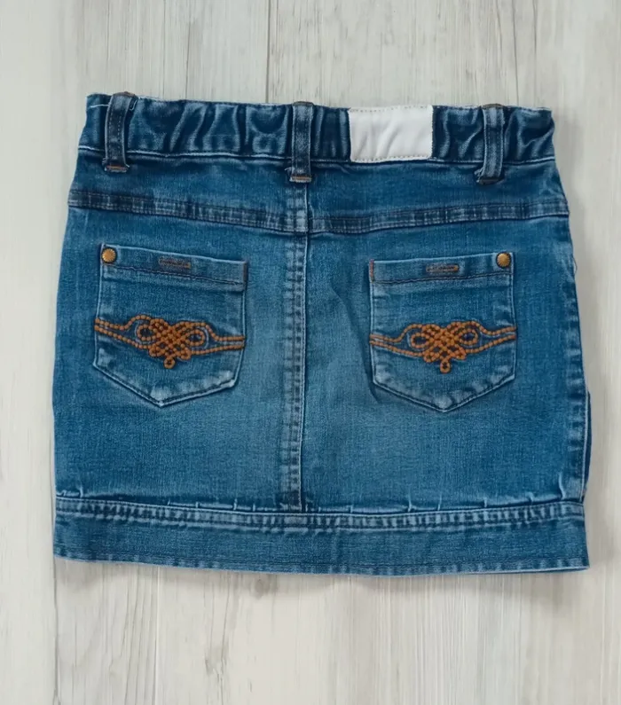 Jupe en jeans 6 ans - photo numéro 2
