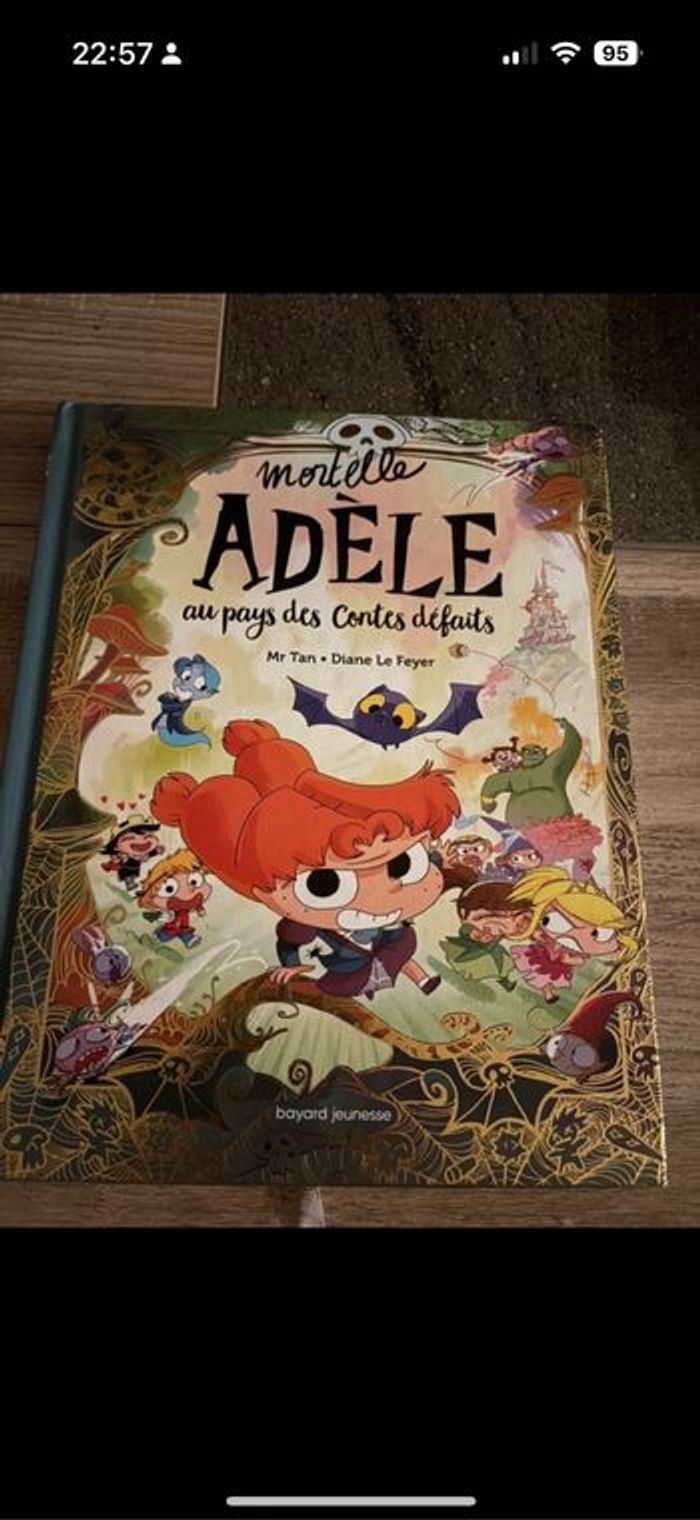 Livre Adele au pays des contes défaits