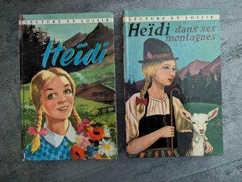 Lot de 2 romans Heidi