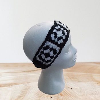 Bandeau noir/blanc TU