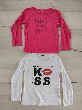 2 maillots manches longues