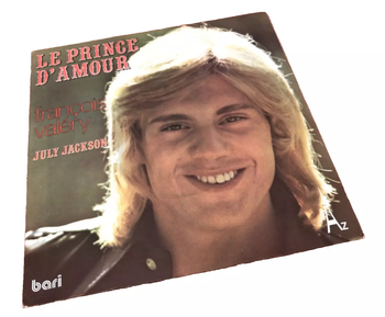 Vinyle 45 tours   François Valéry   Le Prince d' Amour  (1974)  Disc' AZ  SG 515