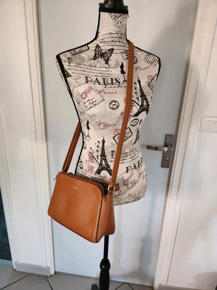 Très Joli sac à main de marque Gallantry et de couleur marron