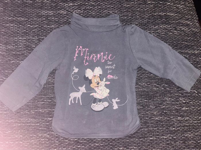 Tee shirt manches longues Minnie