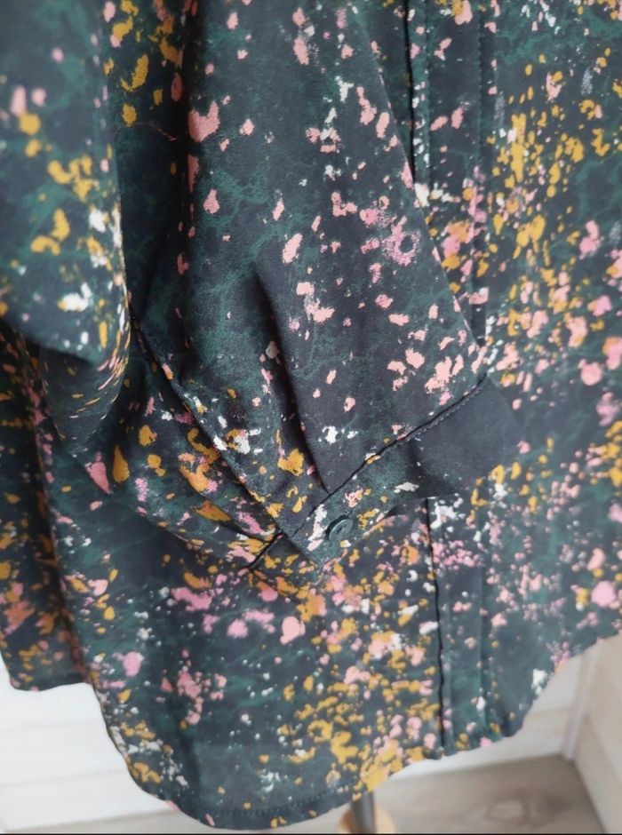 Blouse verte  imprimée - photo numéro 5