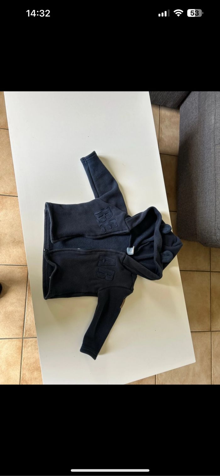 Veste à capuche