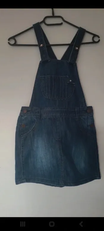 Robe salopette 10 ans tape à l'œil