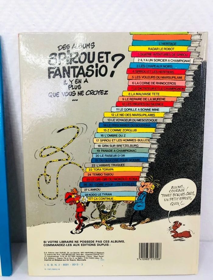 Spirou et Fantasio tome 10,11,12,13 - photo numéro 6