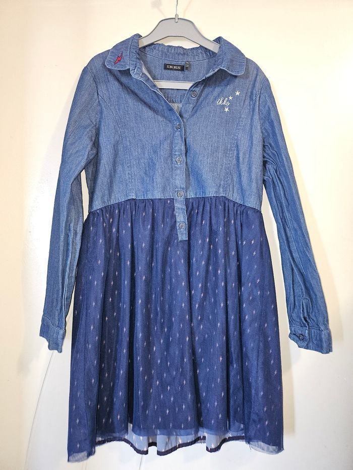 Robe en jean et voile IKKS 8 ans - photo numéro 2