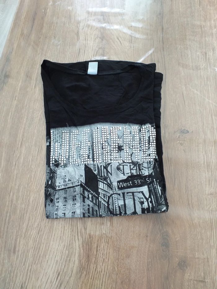 Tee-shirt long msmode taille l - photo numéro 3