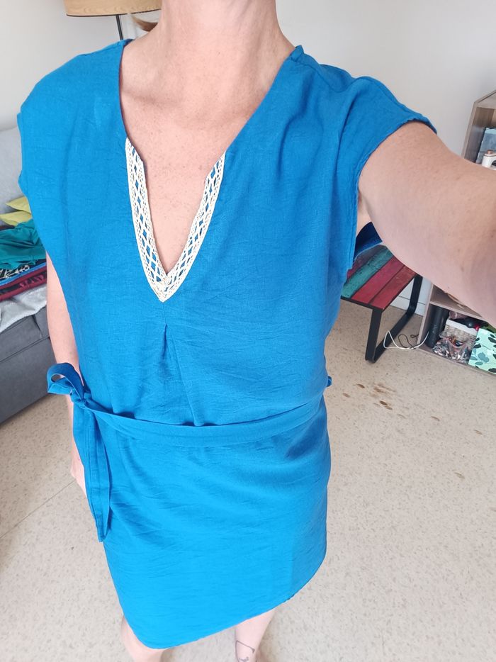 Robe d'été bleu T2 - photo numéro 6