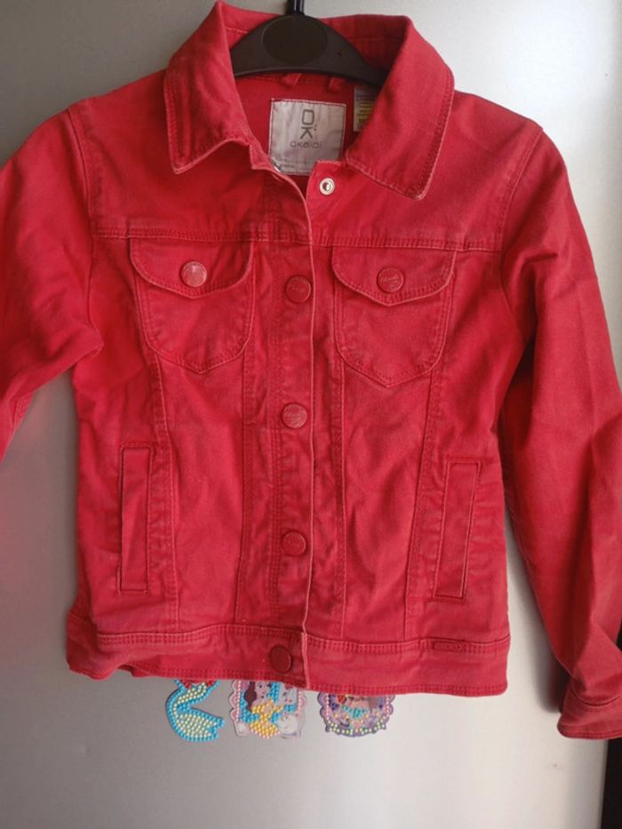 Veste en jean Okaïdi 8 ans